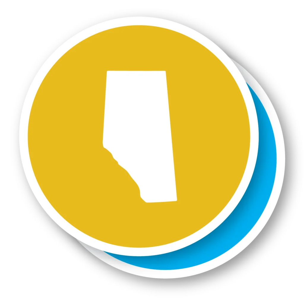 Round Stickers by Alberta Stickers