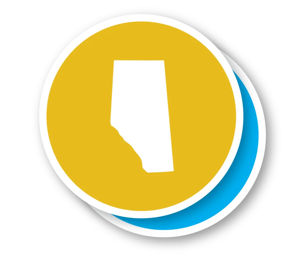 Round Stickers by Alberta Stickers