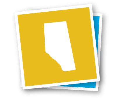 Square Stickers by Alberta Stickers